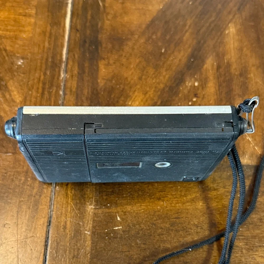 Kodak Disc 4100 Black and Silver Portable Camera untested as is